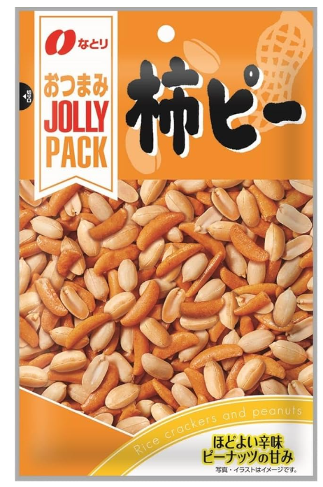 なとり ジョリーパック 柿ピー 90g