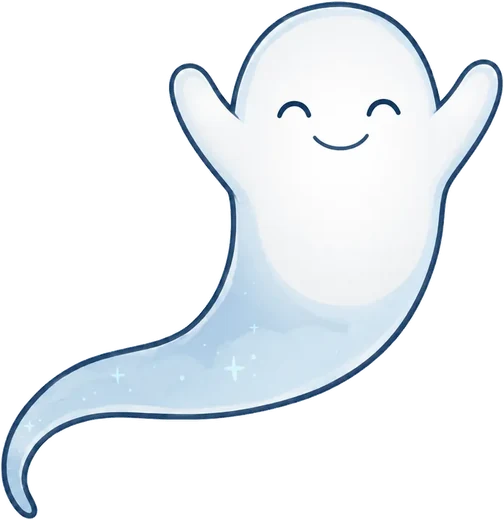 よろこぶ幽霊ちゃん